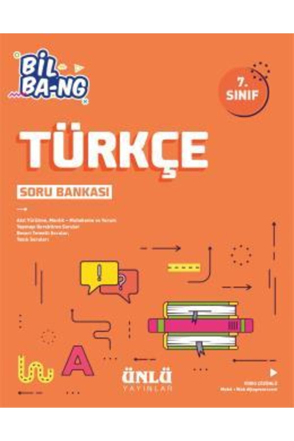7.sınıf Türkçe Soru Bankası Bil Bang -