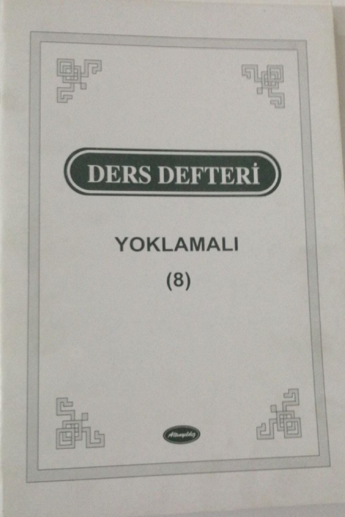 Altın Yıldız Ders Defteri 8 Li