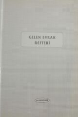 Altın Yıldız Gelen Evrak Defteri