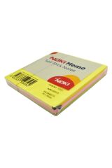 Memo Stick Notes 75x75 mm Küp Neon Yapışkanlı Not Kağıdı 100 Yaprak 12042