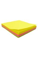 Memo Stick Notes 75x75 mm Küp Neon Yapışkanlı Not Kağıdı 100 Yaprak 12042