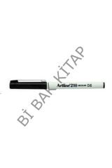 210 Keçe Uçlu Kalem 0.6mm Medium Liner Siyah