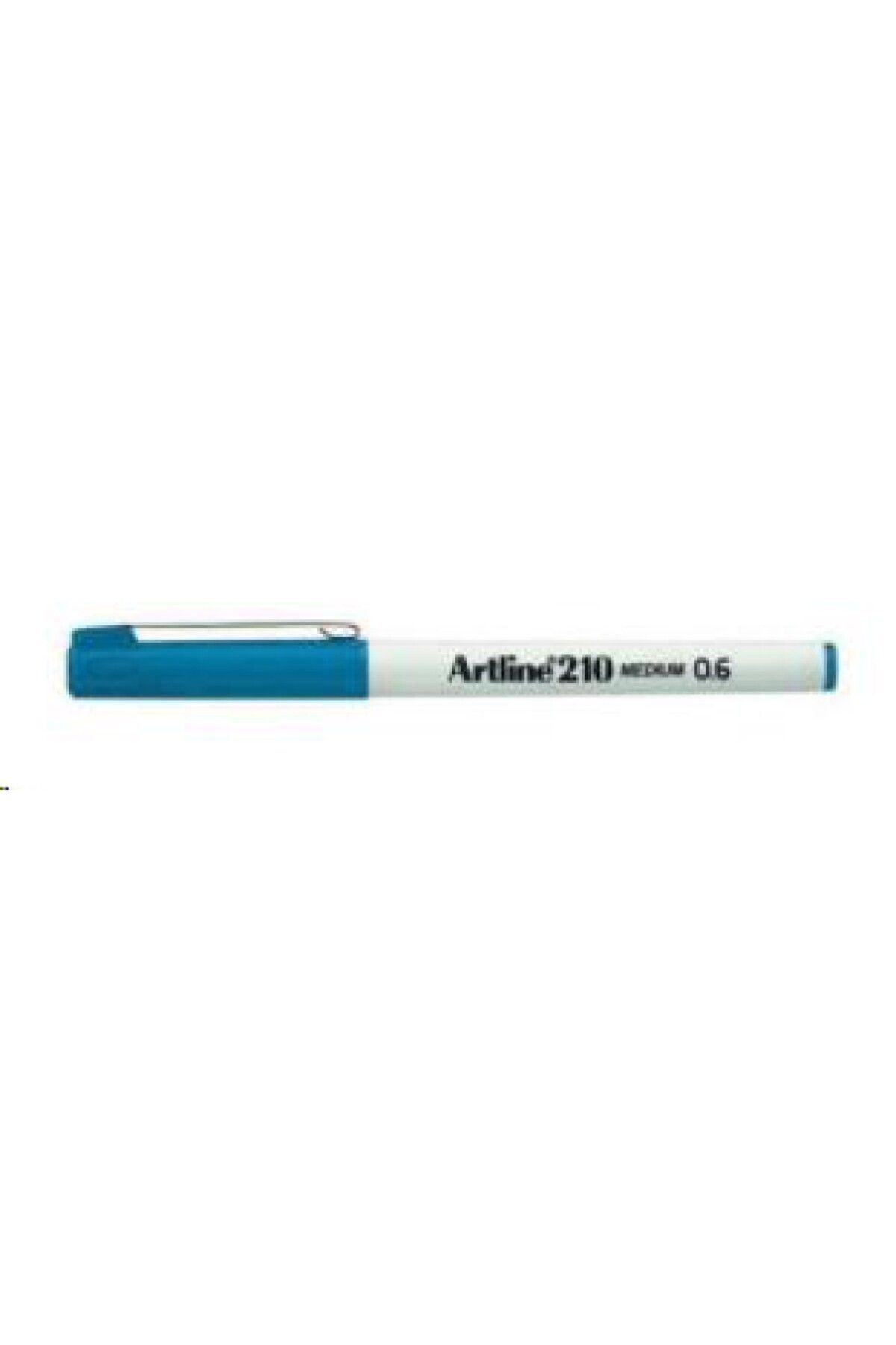 210 Keçe Uçlu Kalem 0.6mm Medium Liner Gökyüzü Mavi
