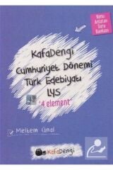 Cumhuriyet Dönemi Türk Edebiyatı Soru Bankası