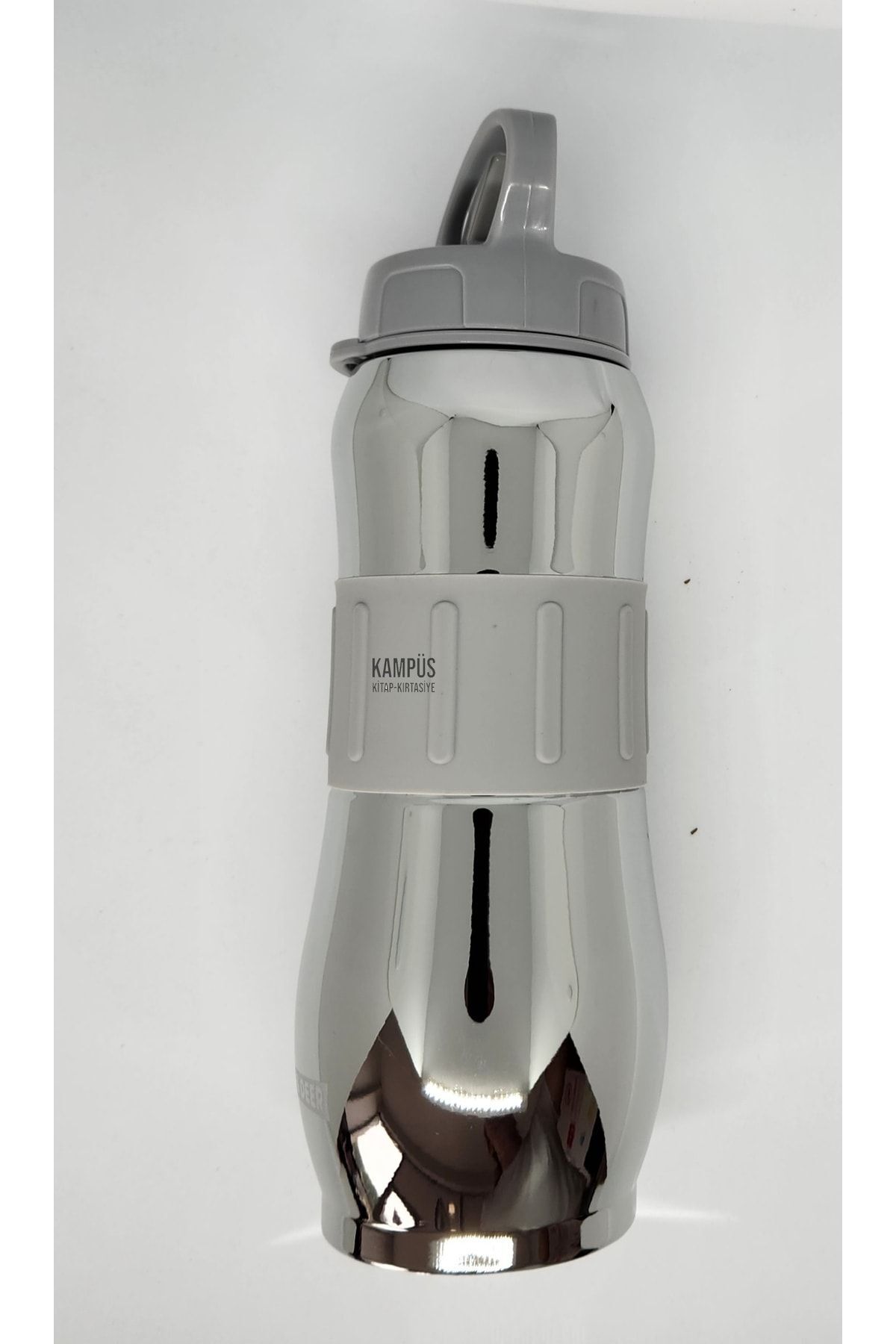 Gümüş Renk 830ML Pipetsiz Çelik Matara