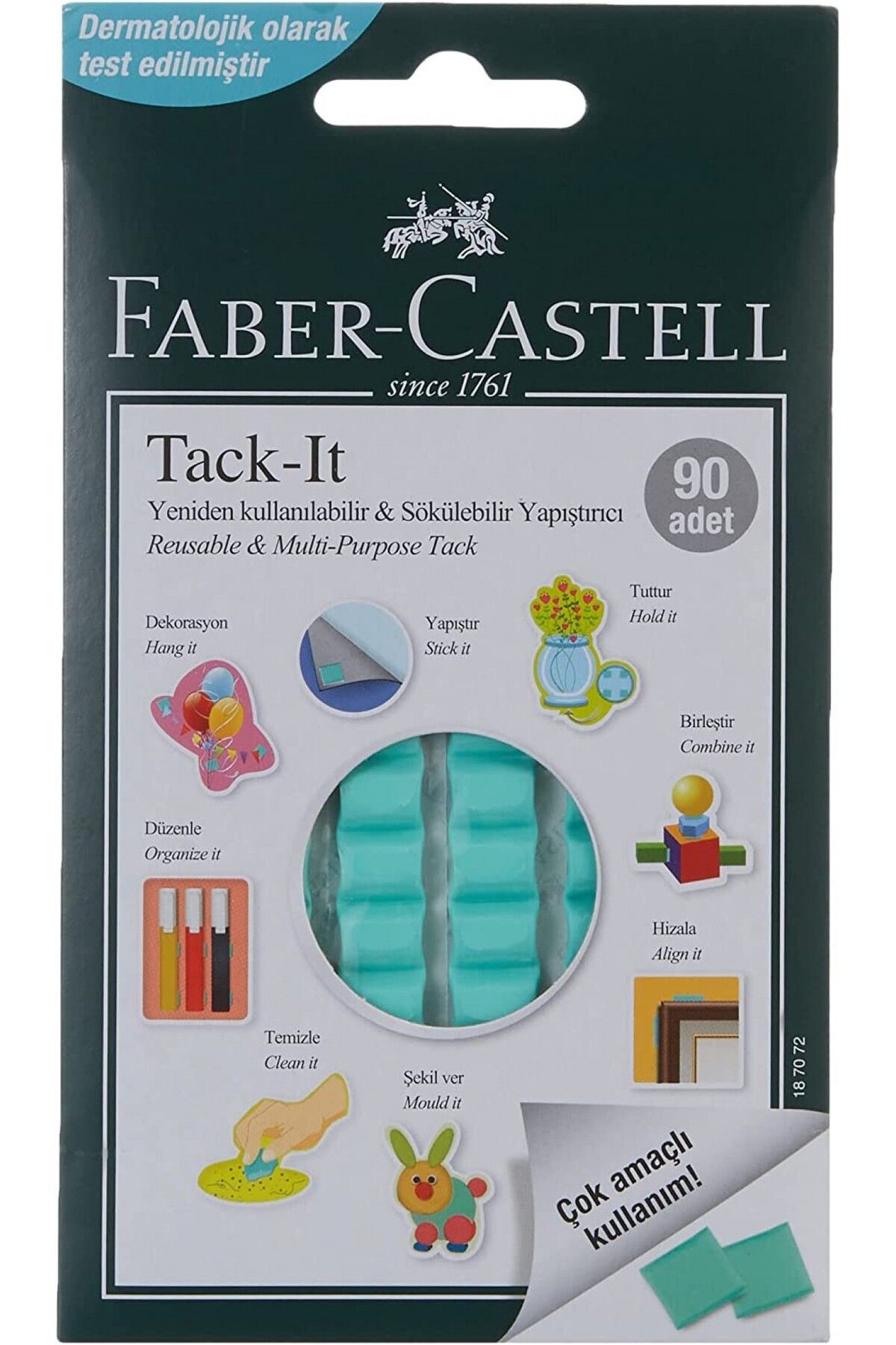 Tack It 50gr Yeşil Renk Hamur Yapıştırıcı / 5130187091