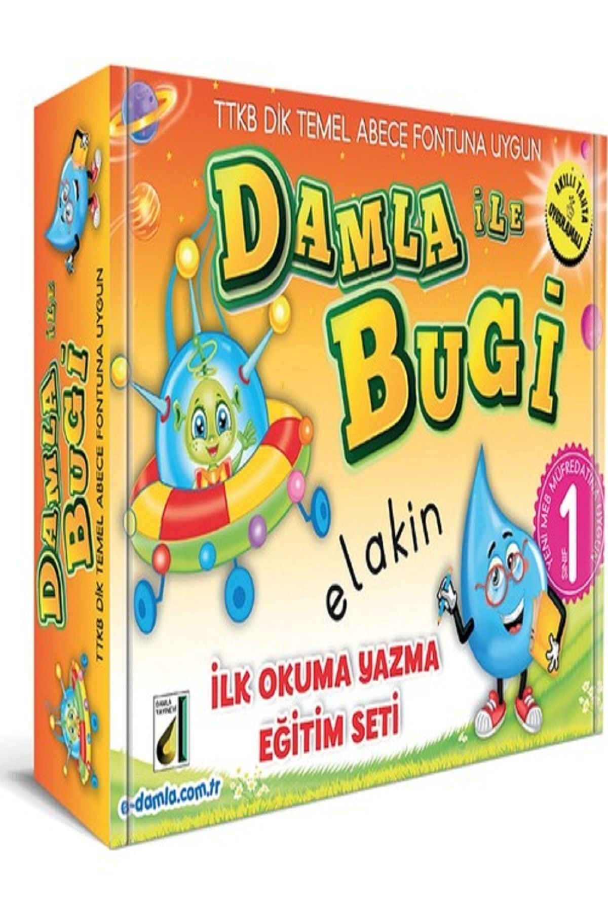 Damla Ile Bugi Okuma Yazma Seti 1.sınıf