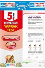 5. Sınıf Matematik Konu Özetli Yaprak Test
