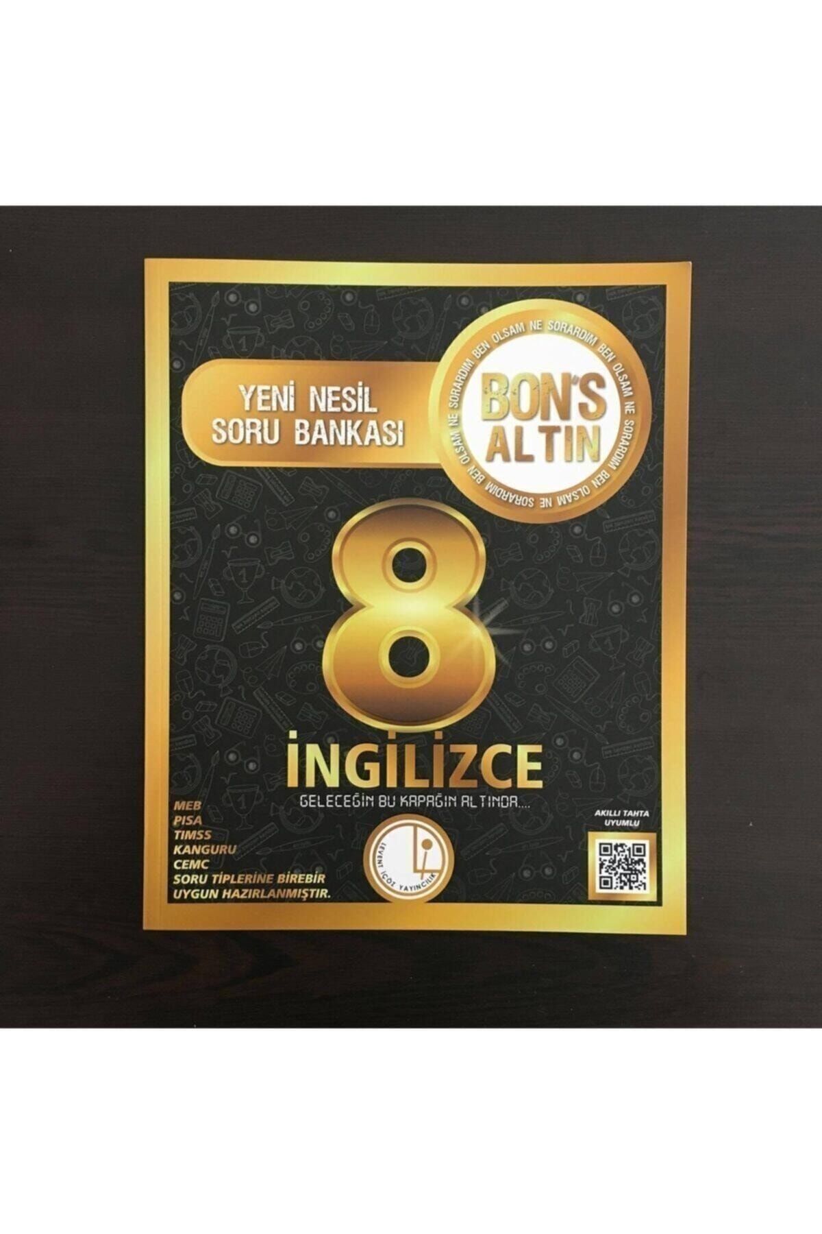 Levent Içöz 8.sınıf Bons Altın Ingilizce Yeni Nesil Soru Bankası