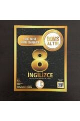 Levent Içöz 8.sınıf Bons Altın Ingilizce Yeni Nesil Soru Bankası