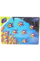 Ahşap Tutmalı Rakamlar Yapboz