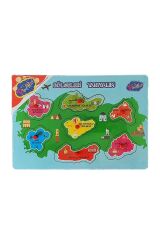Ahşap Tutmalı Kıtalar Ve Bölgeler