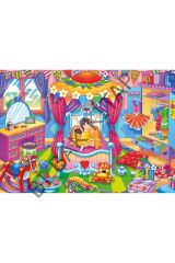 A Girl With Toys Jumbo Puzzle
