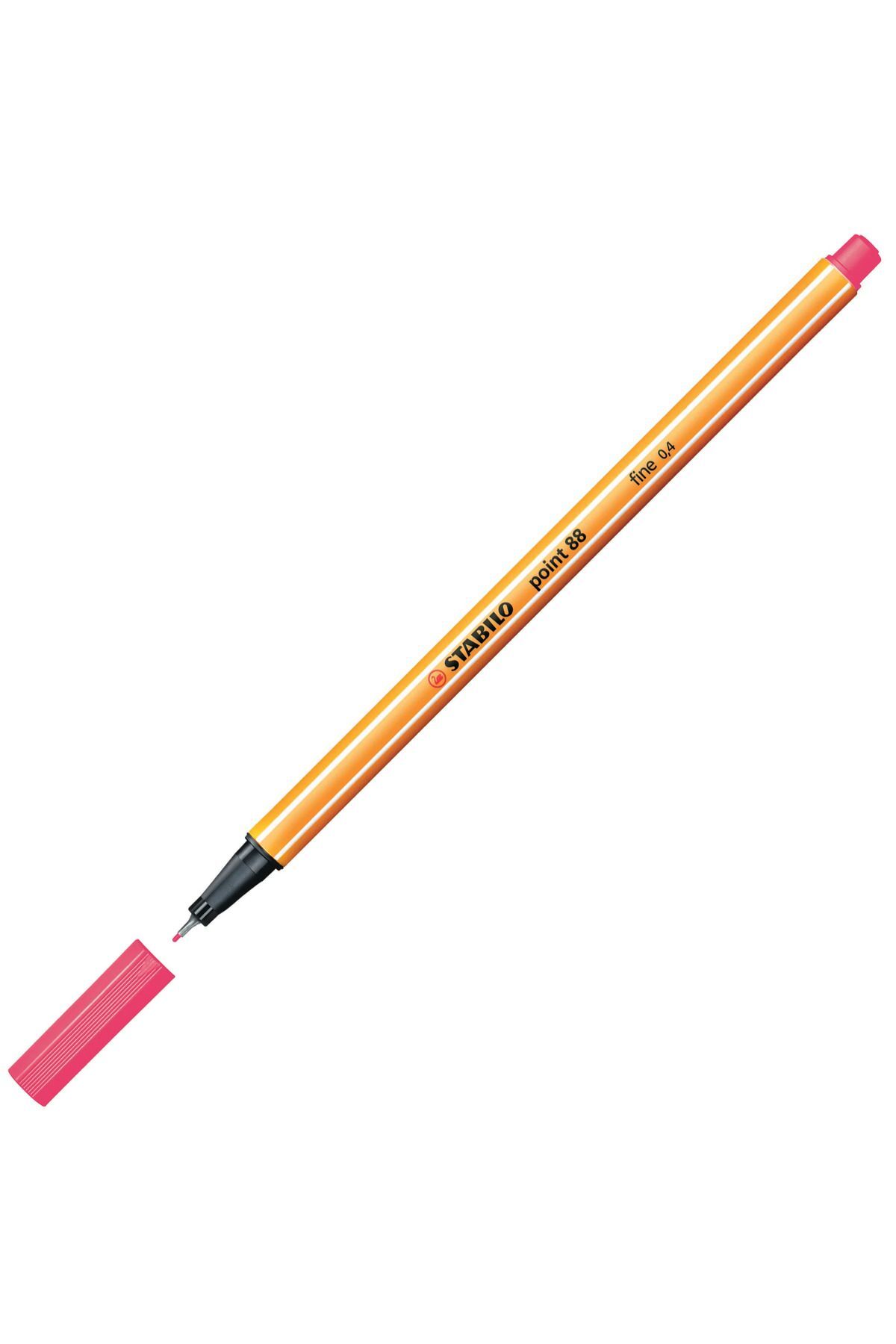 Point 88 Fineliner 0.4mm Keçe Uçlu Kalem 88/17 Açık Pembe