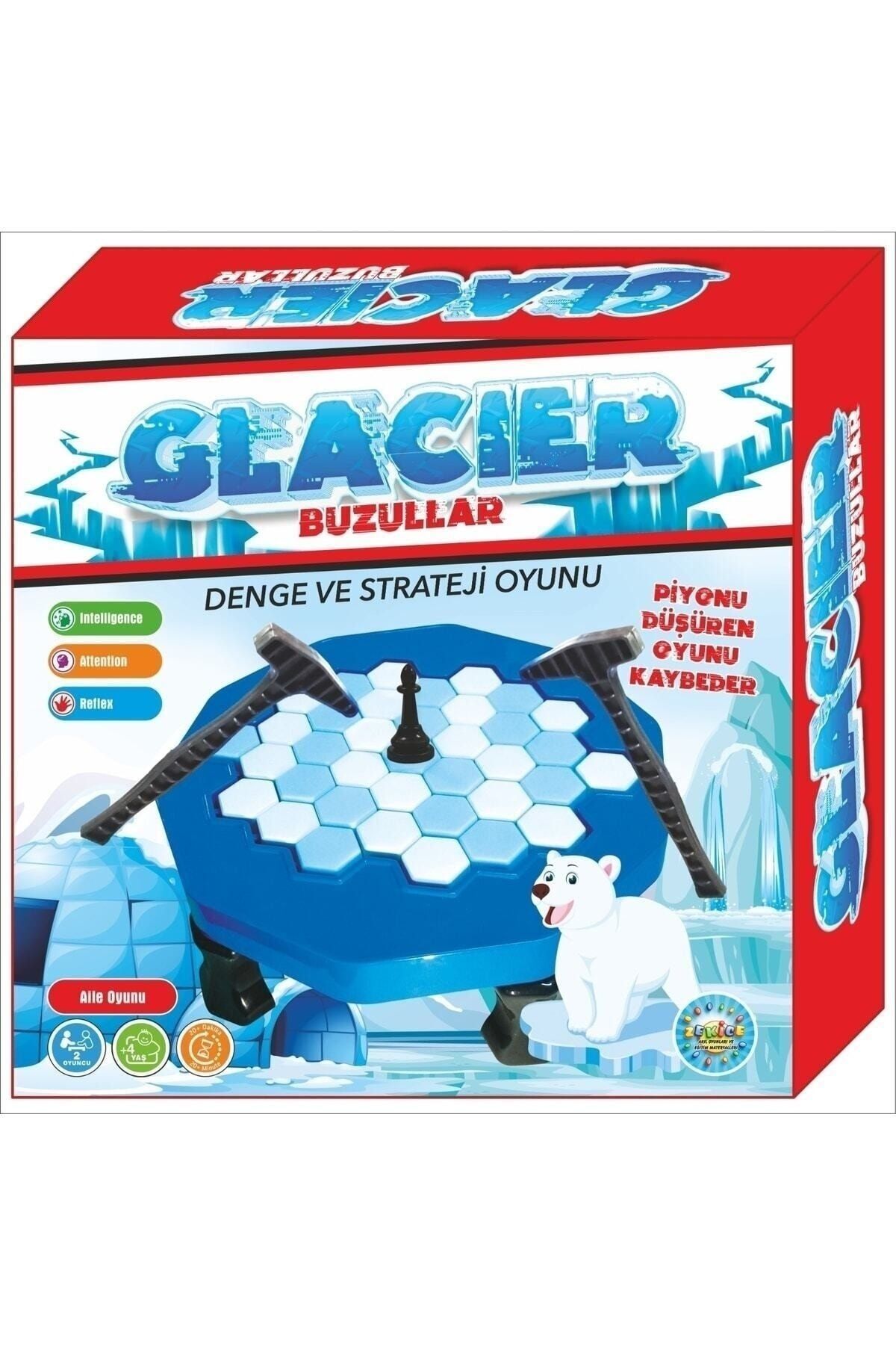 Buz Tuzağı Oyunu Buz Kırma Oyunu Buz Kalesi Buzullar Oyunu Glacier-piyon Düşürme Oyunu