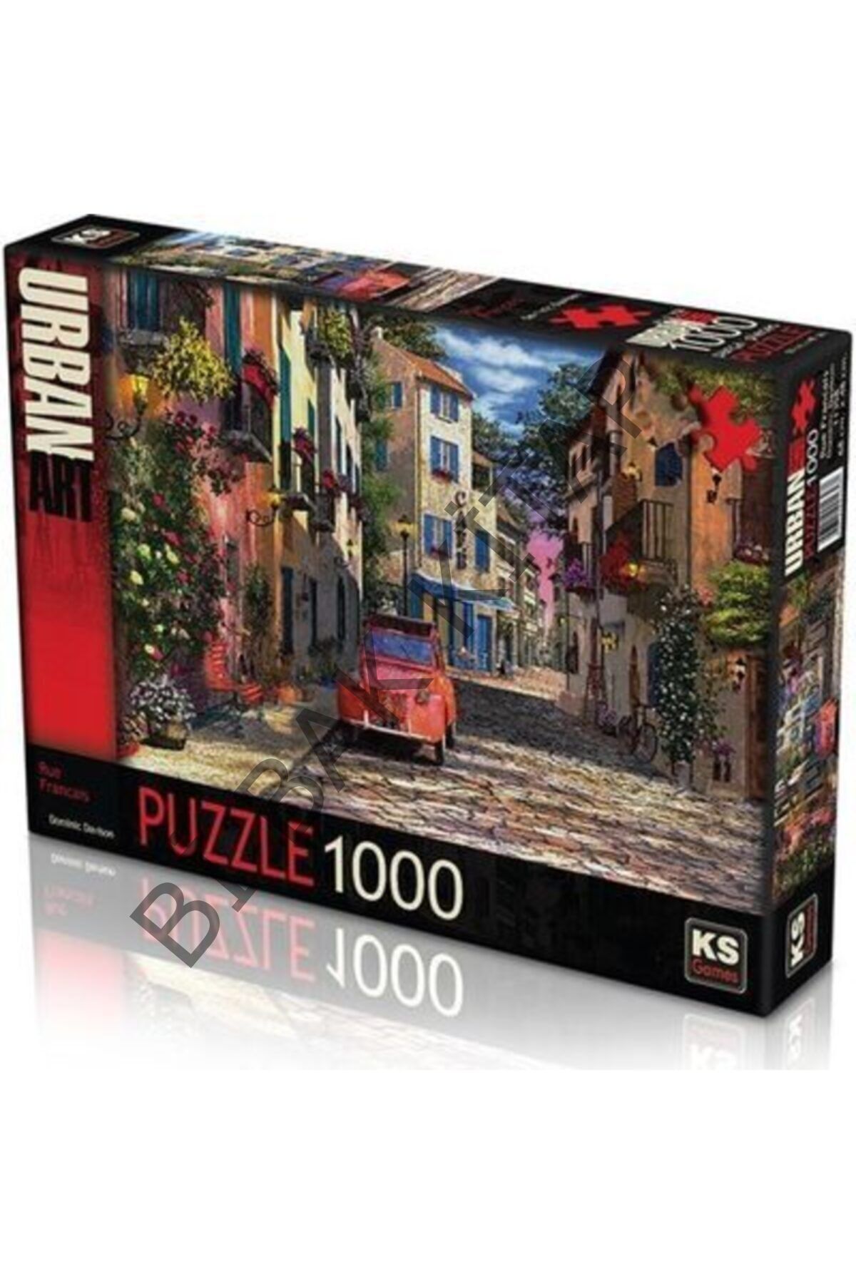 1000 Parça Rue Francais Puzzle
