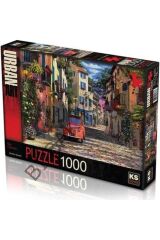 1000 Parça Rue Francais Puzzle