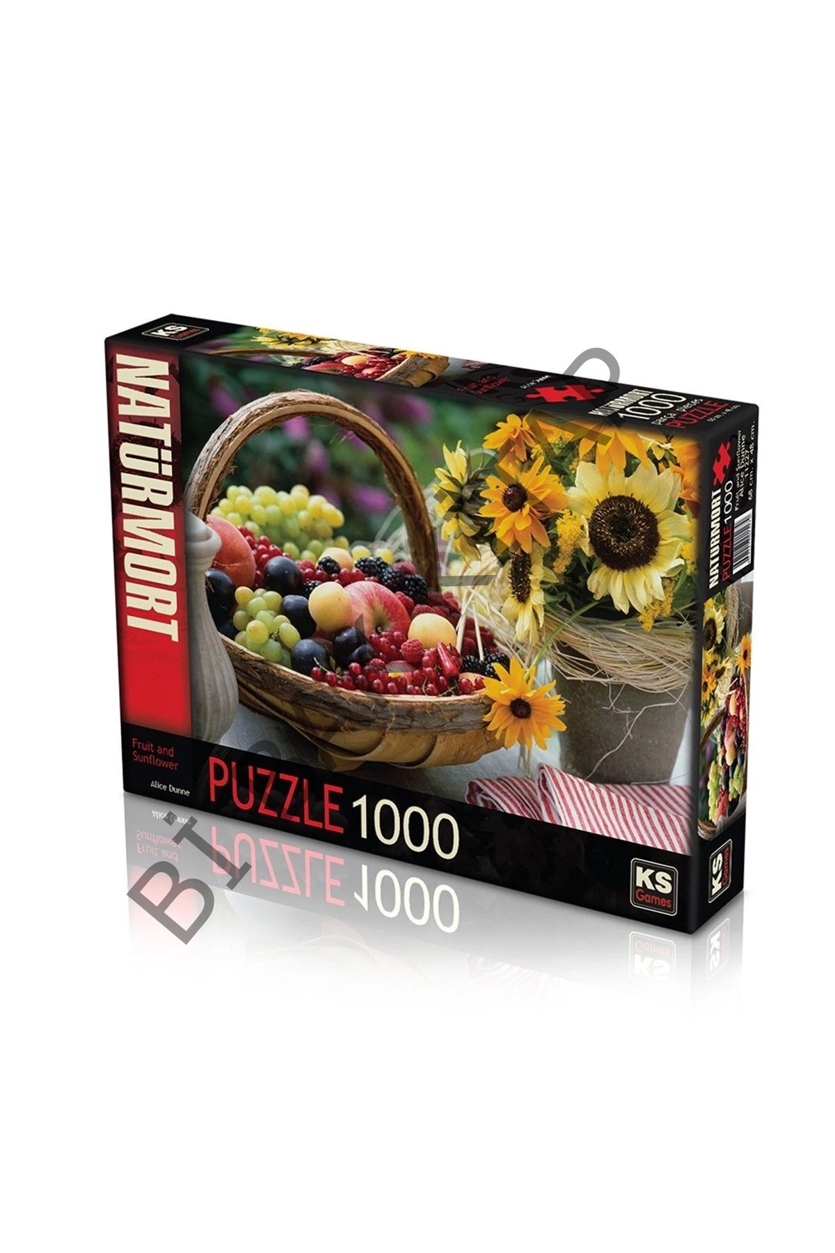 11227 Meyve Ve Ayçiçeği 1000 Parça Puzzle -