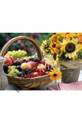 11227 Meyve Ve Ayçiçeği 1000 Parça Puzzle -