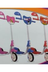 Aynalı 3 Tekerli Katlanabilir Scooter