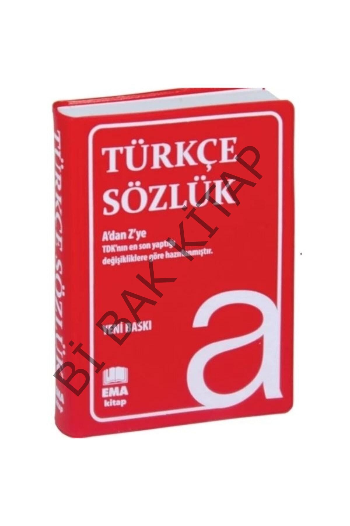 Türkçe Sözlük A Dan Z Ye Tdk Uyumlu (PLASTİK KAPAK)