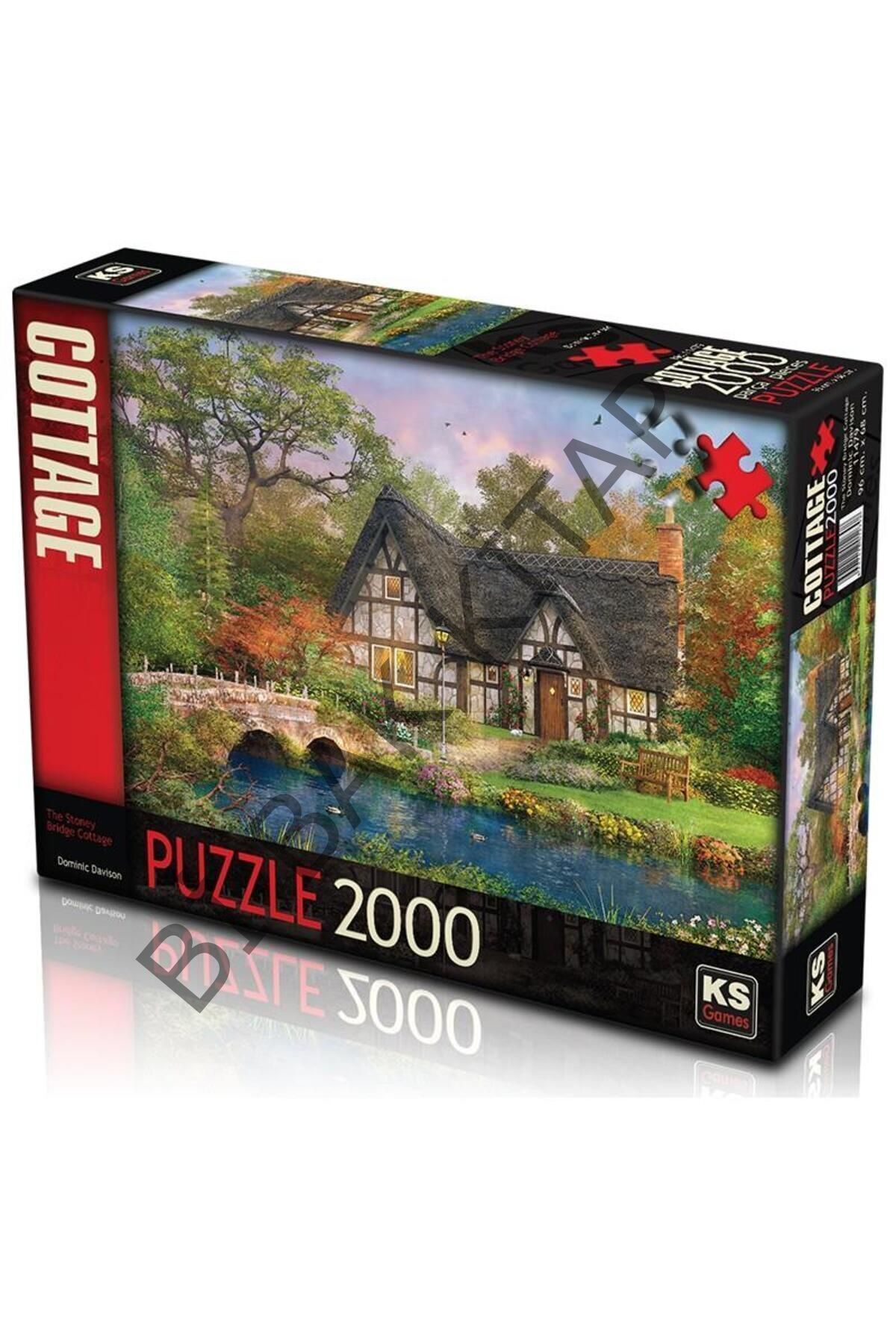 2000 Parça Puzzle Kır Bahçesi
