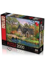 2000 Parça Puzzle Kır Bahçesi