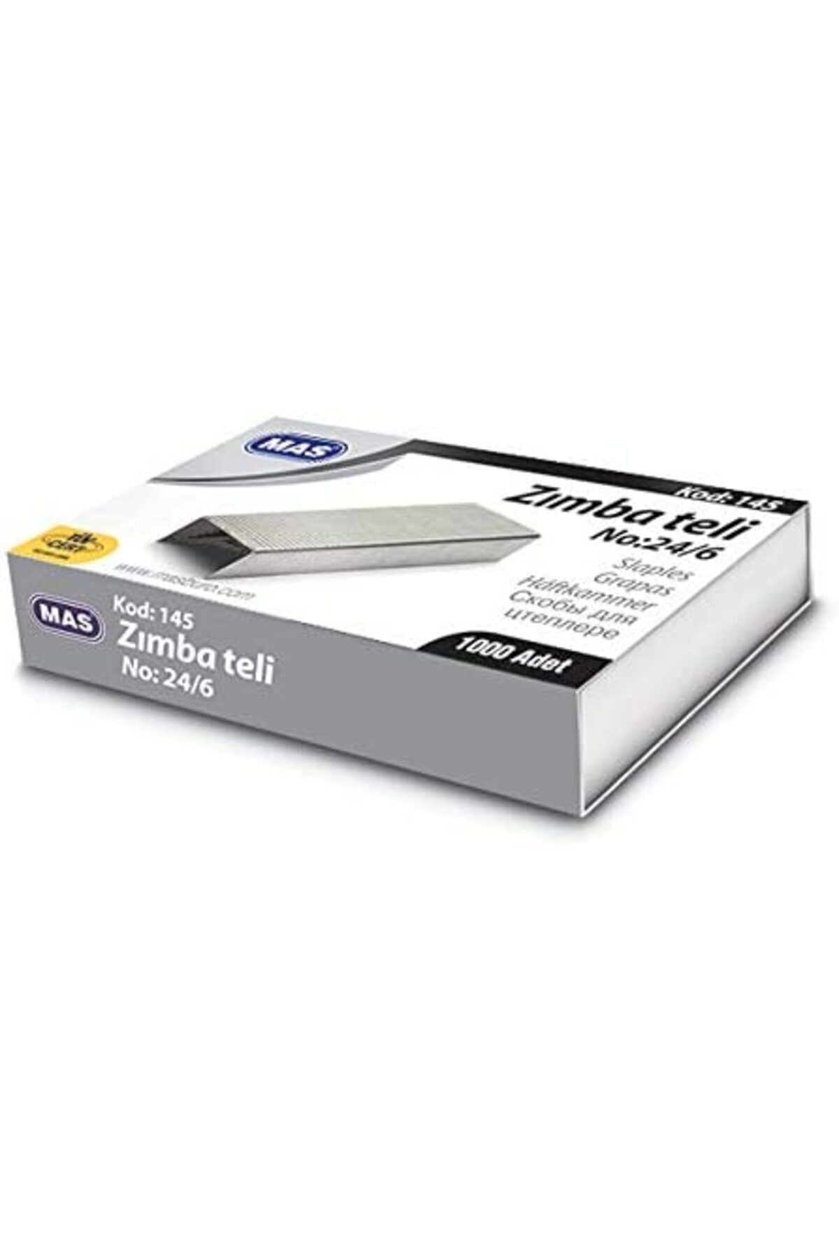 Zımba Teli 24/6 Beyaz 1 Paket / 145