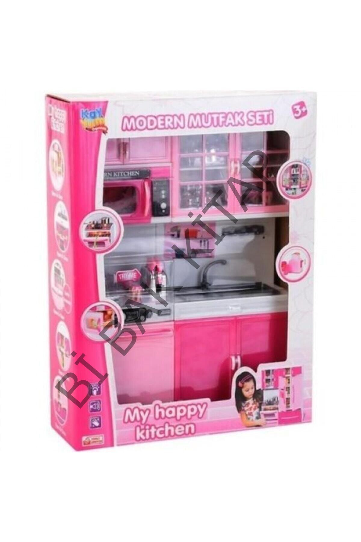 Oyuncak Kutulu Pilli 2'li Mutfak Set