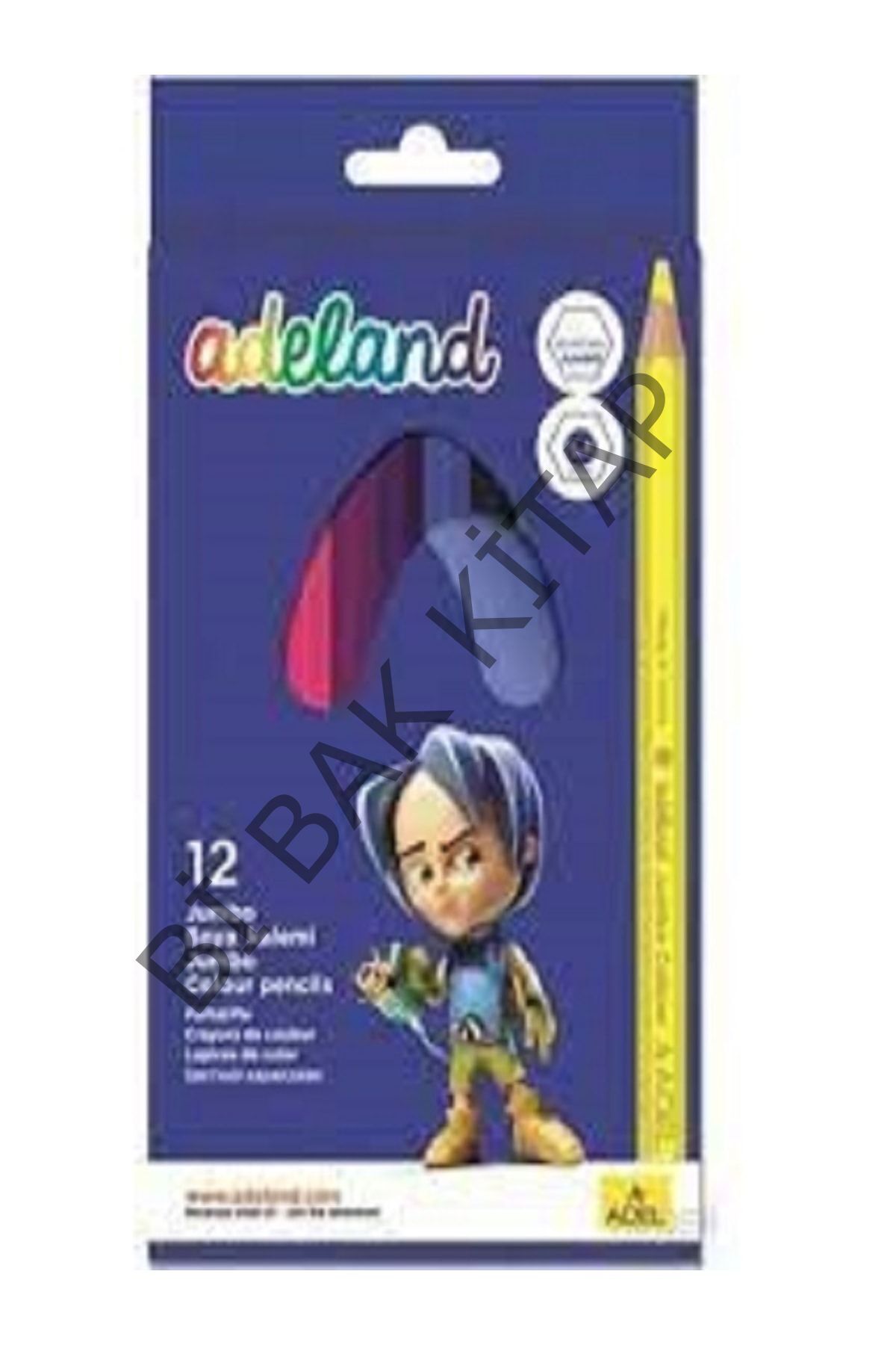 And Jumbo Boya Kalemi 12 Renk