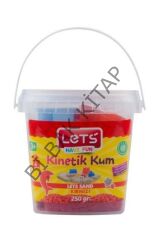 Kinetik Kum 250 gr Pembe Plastik Kutu