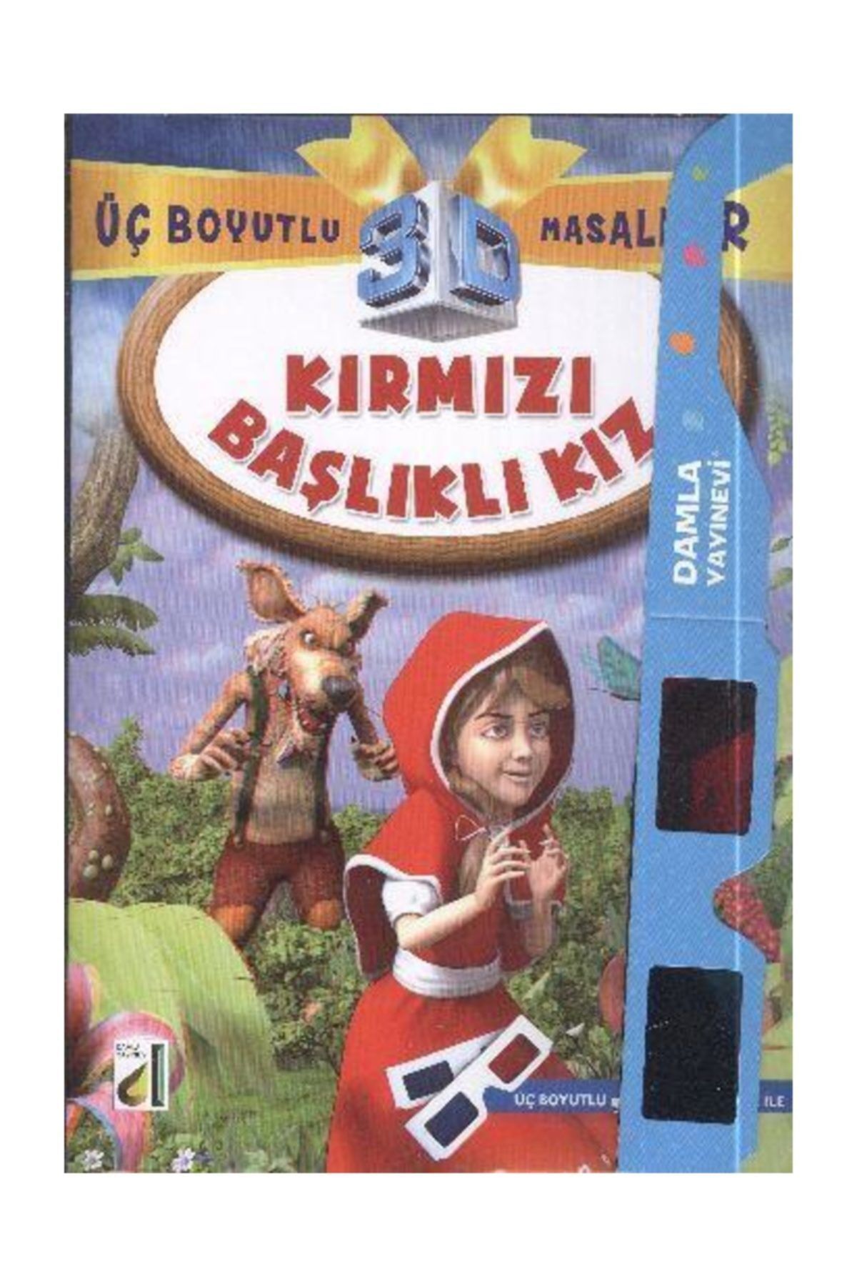 Üç Boyutlu Masallar Kırmızı Başlıklı Kız 3d Gözlük Ile