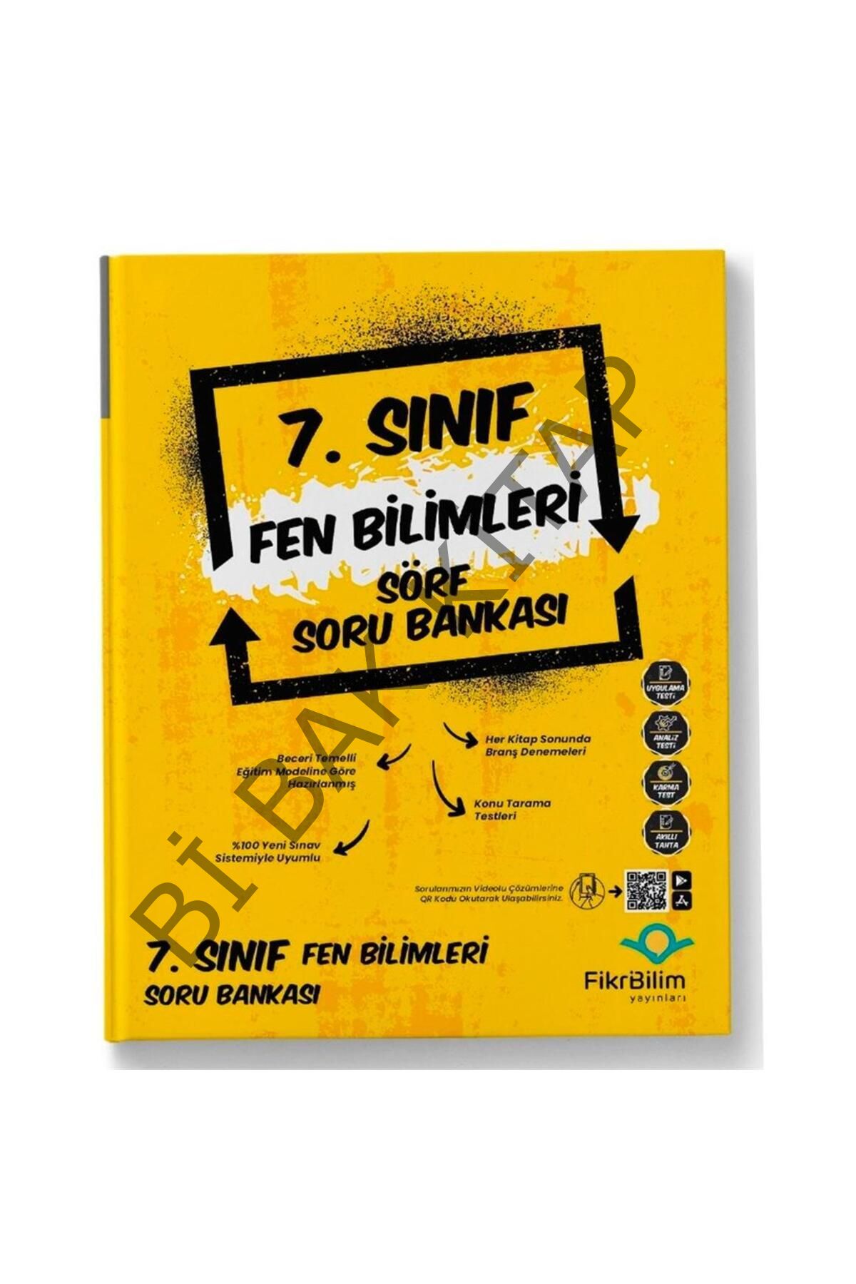 Fikri Bilim Yayınları 7.sınıf Fen Bilimleri Soru Bankası 2020-2021