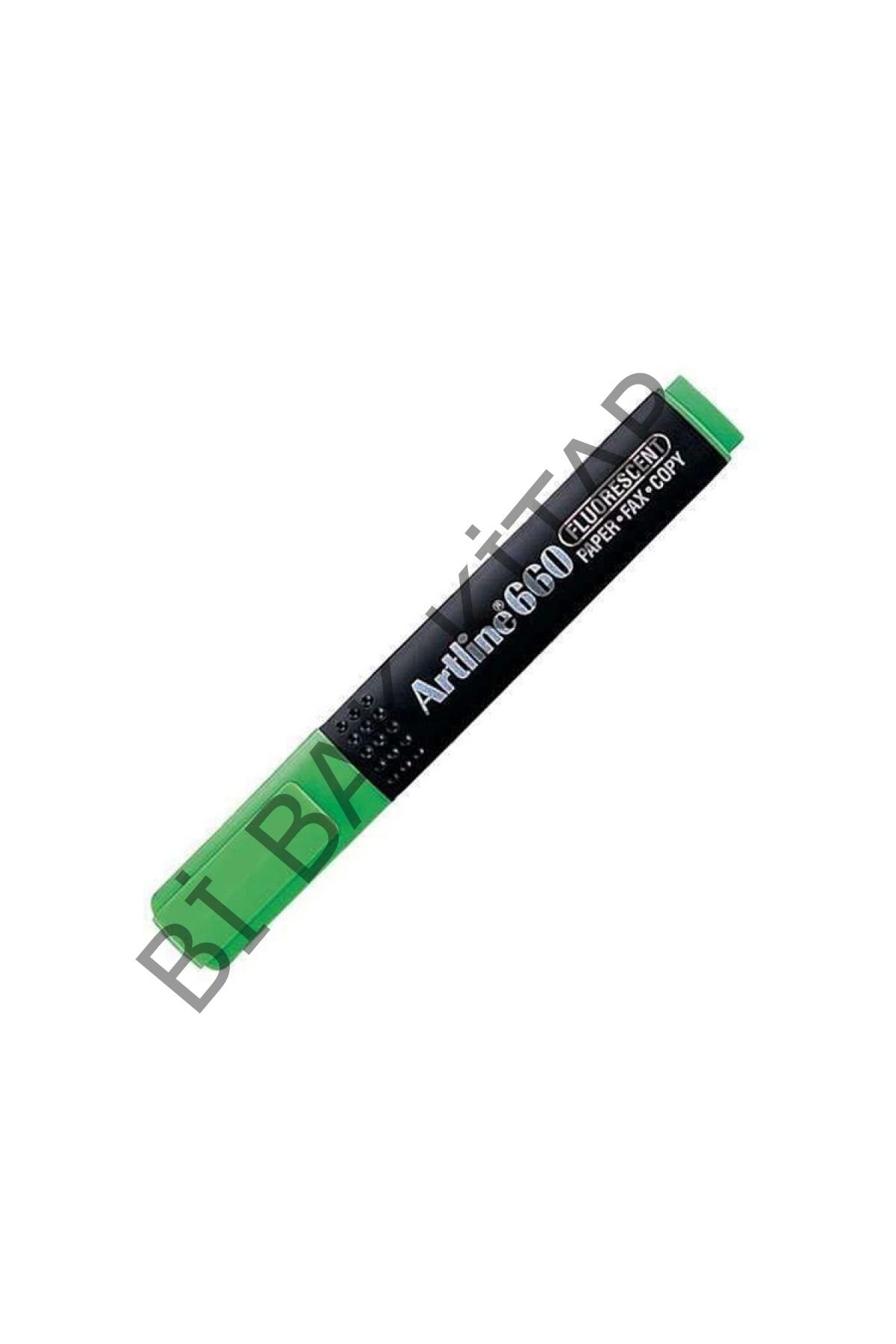 Ek- 660 Kesik Uç 1.0-4.0mm Hıghlıghter Fosforlu Kalem Floresan Yeşil