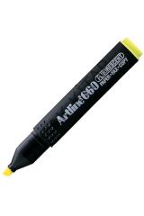 Ek- 660 Kesik Uç 1.0-4.0mm Hıghlıghter Fosforlu Kalem Floresan Sarı