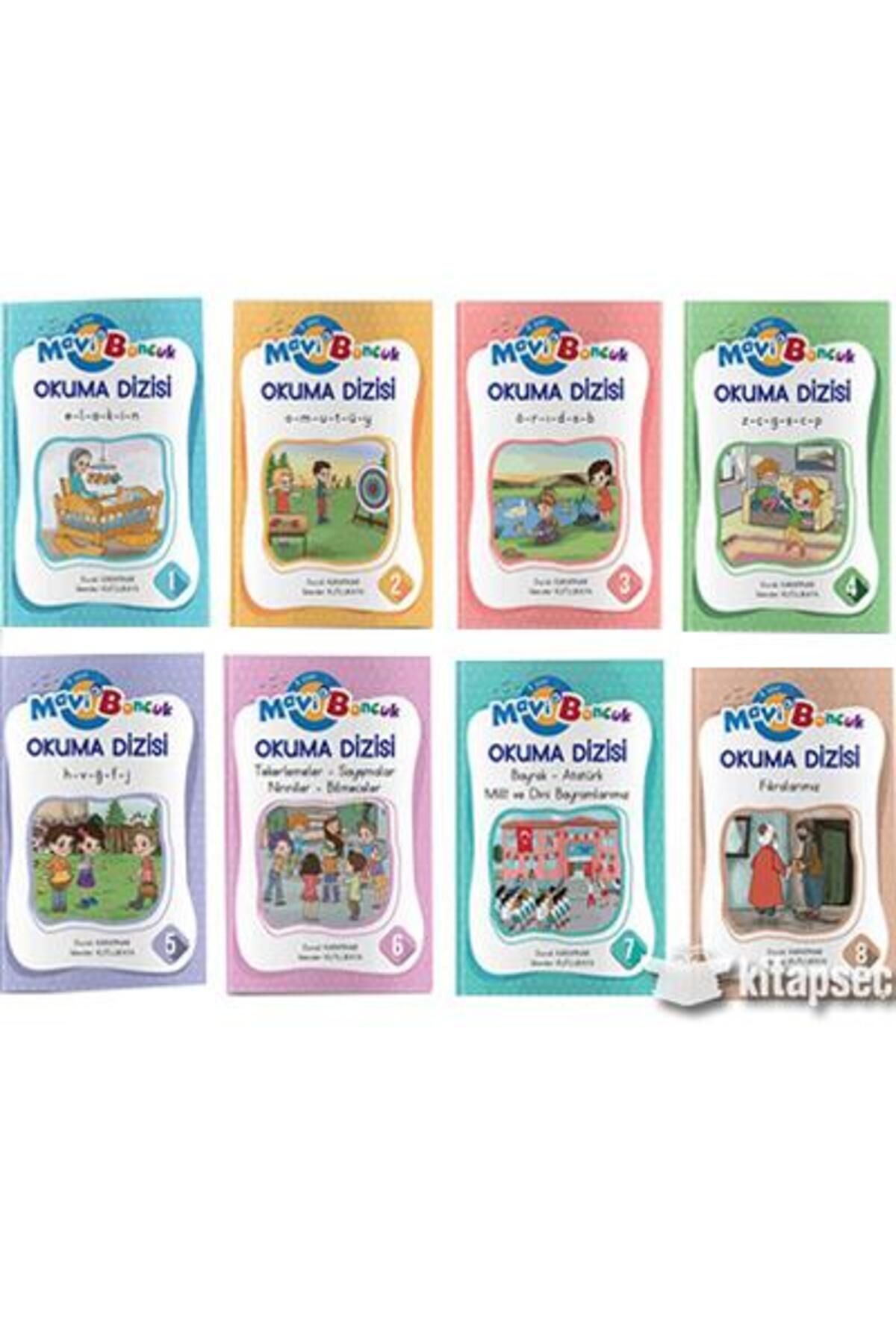 1.sınıf Mavi Boncuk Elakin Okuma Dizisi 8 Kitap - Mavi Boncuk