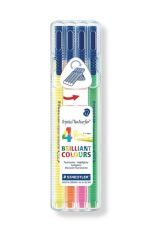 Triplus Textsurfer Üçgen Fosforlu Kalem 4 Renk 362 Sb4 /