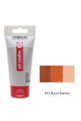 Artcreation Akrilik Boya 75ml - N:411 Burnt Sienna