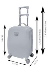 Mini Valiz (kabin Valiz) 40 Cm Saks (16514)