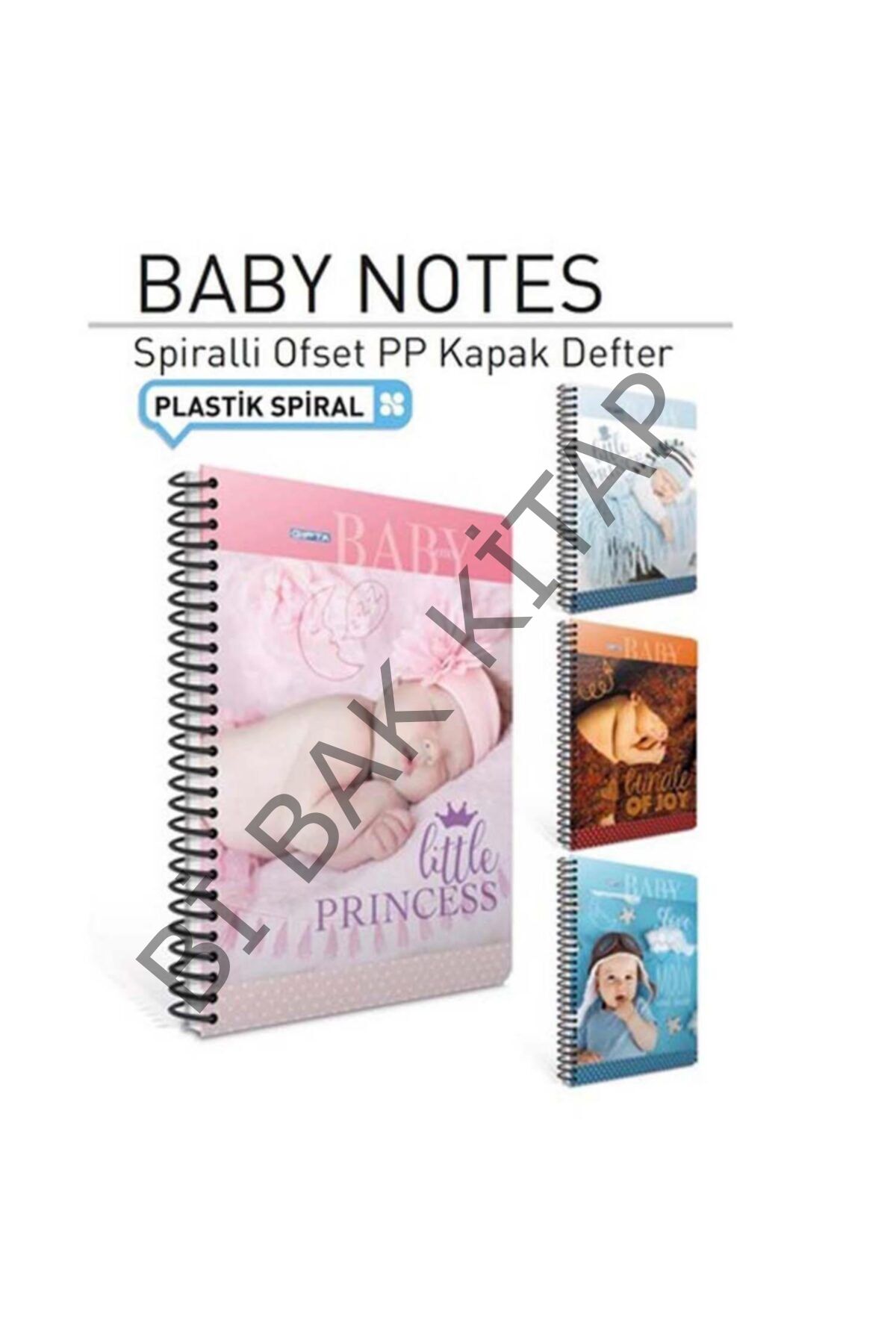 Baby 13x21 120yp Cızgılı Sert Kpk. Defter