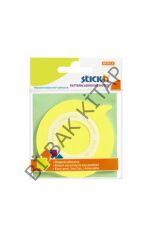 Hopax Stickn 21544 Yapışkanlı Not Kağıdı Balon Şekilli 50 Yaprak 70x70 Mm Sarı
