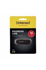 Rainbow Line Usb Bellek 16 Gb Siyah Usb 2.0