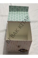 Kuş Desen 17,5*17*18 Cm Orta Boy Hediyelik Kutu