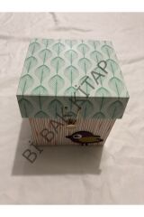 Kuş Desen 15,5*14,5*16 Cm Küçük Boy Hediyelik Kutu