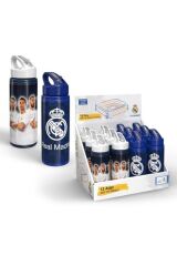 Real Madrid Pipetli Alüminyum Matara 600 ml