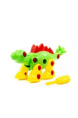 Oyuncak Yapı Seti Dinozor Stegosaurus Yeşil Dinazor