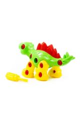 Oyuncak Yapı Seti Dinozor Stegosaurus Yeşil Dinazor