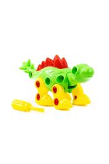 Oyuncak Yapı Seti Dinozor Stegosaurus Yeşil Dinazor