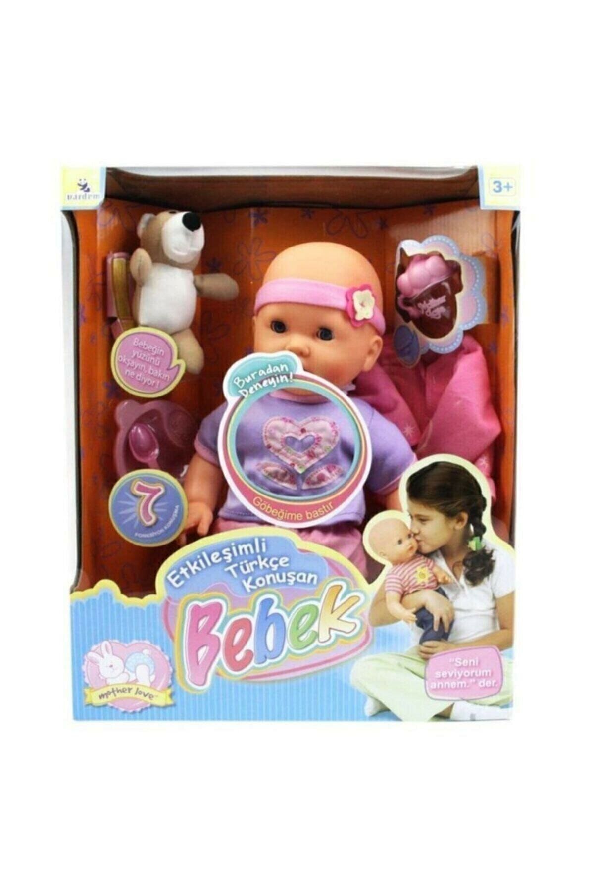 Kutulu Etkileşimli Türkçe Konuşan Ayıcıklı Bebek S-1656