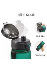 Tritan Su Matarası 500ml Vgn3026-2 Siyah